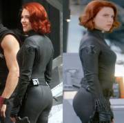 Very Excited For Infinity War Part 2 Just To See Scarjo's Sexy Ass Squeezed Into ...