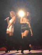 Taylor Swift &Amp;Amp;Amp; Selena Gomez - Nice Thigh High Boots (Gif)