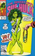 She-Hulk Jump-Ropes Naked [The Sensational She-Hulk#40]