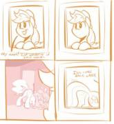 Pinkie's Sleepover Quest [Pinkie Pie, Anon - Artist: Braeburned]