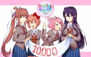 We've Surpassed The 10K Milestone, That Means More Than 11% Of The People Of Ddlc ...