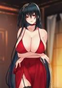 Taihou Giving A Peek At Her Sexy V-Line