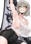 Jalter In A Tank Top 