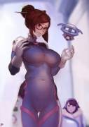 Mei Trying Out Dv.a Suit