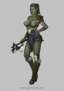 A Lovely Lady Orc For Your Viewing Pleasure (#2)
