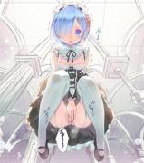 Rem Getting Naughty..