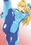 Samus Suit Looks Quite Tight [Umayahara0130]