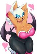 Rouge Is Stacked. (Chikkbug) 