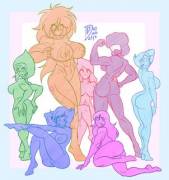 Stevonnie's Harem