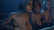 Chloe Price, Max Caulfield, &Amp;Amp;Amp; Rachel Amber Trying To Titfuck Some Dudes ...