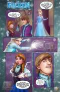 Elsa, Anna, &Amp;Amp;Amp; Kristoff Having Sex (Comic)