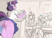 Being A Unicorn Does Lead To Some Fun Pranks. Feat. Twilight Sparkle (Artist: Glacierclear)