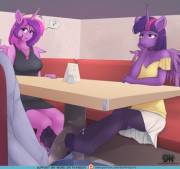 Twilight Meeting Her Brother And Sister-In-Law For Lunch... And A Bit More (Artist: ...