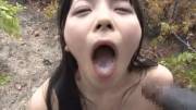 Ai Uehara Swallows Her Load In Africa