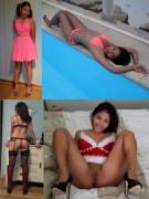Filipina Amateur Hottie Revealed - Clothed, Bikini, Ass In Lingerie And Legs Spread ...