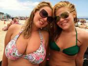 Breast Envy At The Beach