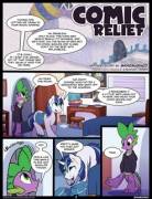 Comic Relief By Braeburned