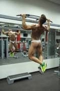Pull-Ups In A Thong