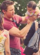 Jeremy Renner's Powerful, Flexing Forearms - Gentle Enough For A Baby. (X-Post From ...