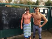 Pietro Boselli With His Brother
