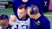 Pittsburg Coach Gives Player A Peck On The Cheek After He Misses A Pat. That's One ...