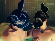 Hey All! If You've Seen Glowing Colored Hoods Around, I'm The Pup Who Makes Them! ...