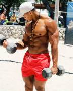 Austrian Bodybuilder Onome Egger (@Onome_Egger) Pumping Iron In Miami [Xpost From ...