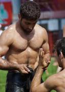 Turkish Oil Wrestlers..........all Of Them