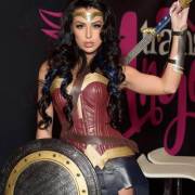 Chanel Santini Wonder Woman Cosplay