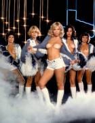The Cowgirls Do A Take-Off On The Cowboys Cheerleaders Poster In An Arny Freytag ...