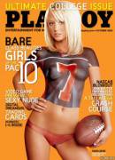 2005 Playboy Cover - Bodypaint [Xpost /R/Sarajunderwood]