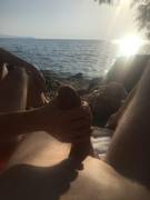 A Sunset Handjob On The Beach... I Wonder If Anyone Noticed (If You Like It, We Can ...