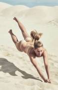 Desert Diving Blondes Are Extremely Hard To Photograph, They Are Extremely Shy And ...