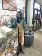Nude In Gas Station 2 [Pic]