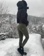 Slim In The Snow