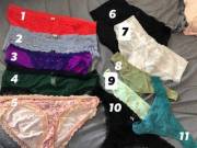 [Selling] My First Post Of My Whole Panty Drawer! Pick Your Own Pair Right Off My ...