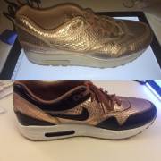 Super Old Airmax That I Refinished , ( The Full Gold Was So 80'S) Added A Bit Of ...