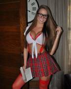 Busty Schoolgirl