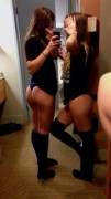 Sweet Asses In Thigh Highs