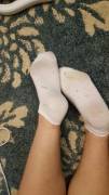 I Love Buying White Socks To See How Dirty I Can Get Them...