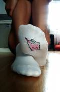 [Selling] My Last Pair In The New White Socks Collection. Here’s A Cute Little ...