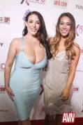 Angela White With Eva Lovia At The Xrco Awards 2017