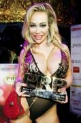 Chessie Kay With Her &Amp;Quot;Men Only Girl Of The Year 2017&Amp;Quot; Award At ...