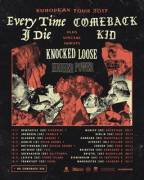Every Time I Die And Comeback Kid Announce Uk/Euro Tour With Knocked Loose And Higher ...
