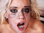 Blonde Smeared With Black Mascara And Holding Cum On Her Tongue. &Amp;Quot;If You ...