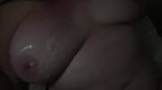 Cum Covered Fucking - Huge Natural Boobs
