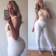 Iskra In All White