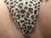 Love My Labia In This G-String :)