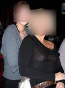 No Bra In A Bar With A Friend Of Mine