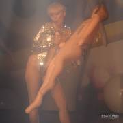 Miley Cyrus Sucking A Fake Dick, Riding An Even Bigger Fake Dick And Then Letting ...